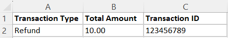 Excel Example
